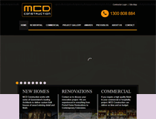 Tablet Screenshot of mcd.net.au